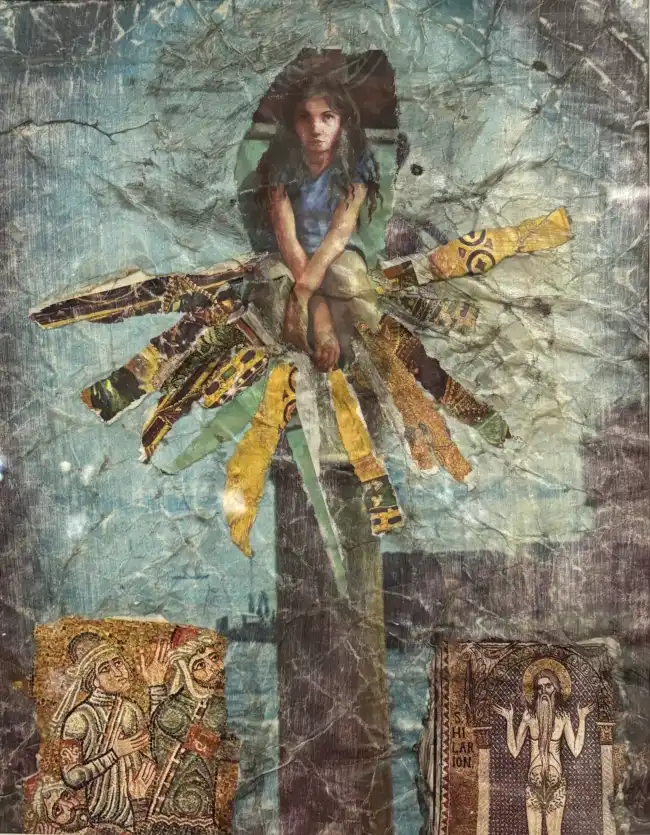 Collage 2, original artwork by Fort Walton Beach Artist, Laurette Turner.