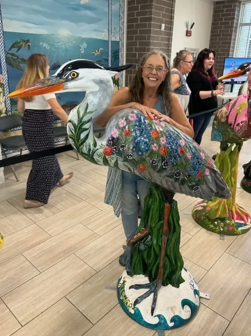 original artwork by Fort Walton Beach Artist, Kim Urr.