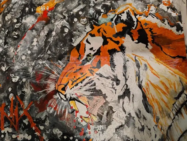 Siberian, original work of art by Destin Artist Harriet Nix